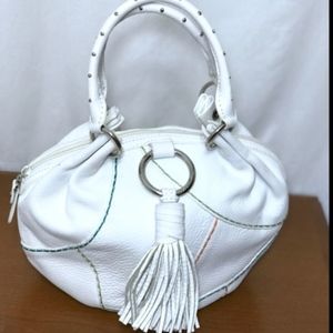 Sabrina Scala Leather Hobo Bag (NWT)